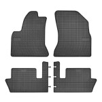 floor mats ( set, rubber, 4pc., black) CITROEN C4 PICASSO I 10.06-08.13 van